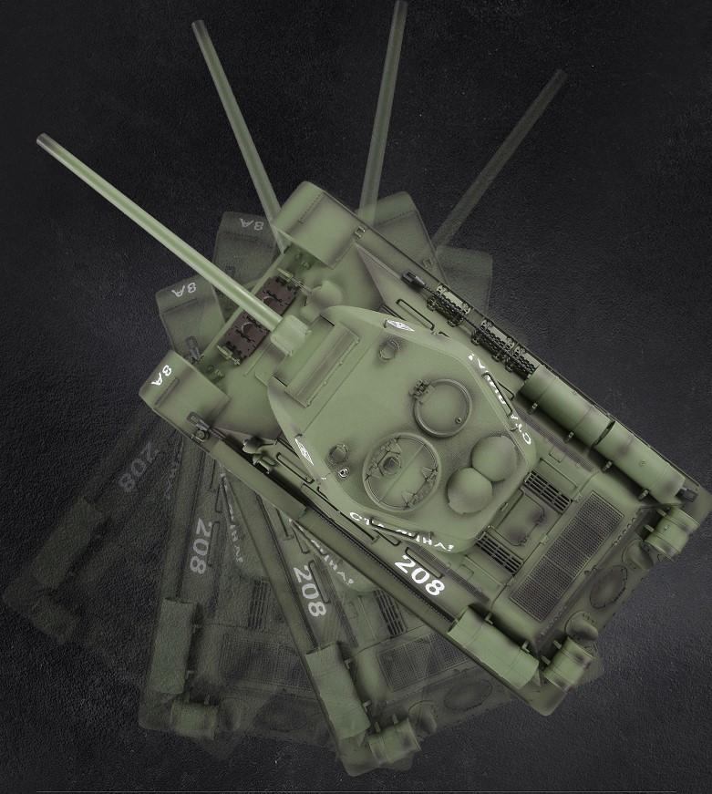1/16サイズ戦車ラジコン　ソ連T34　ヘンロン3909-1　基板7.0_画像5