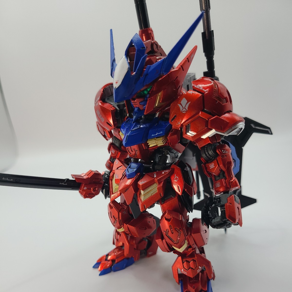 MGSD ガンダムバルバトス 塗装 完成品 ガンダム ガンプラ 鉄血の MGSD ガンダムバルバトス 塗装 完成品 ガンダム ガンプラ 鉄血の