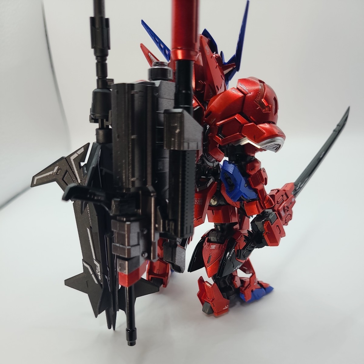 MGSD ガンダムバルバトス 塗装 完成品 ガンダム ガンプラ 鉄血の MGSD ガンダムバルバトス 塗装 完成品 ガンダム ガンプラ 鉄血の