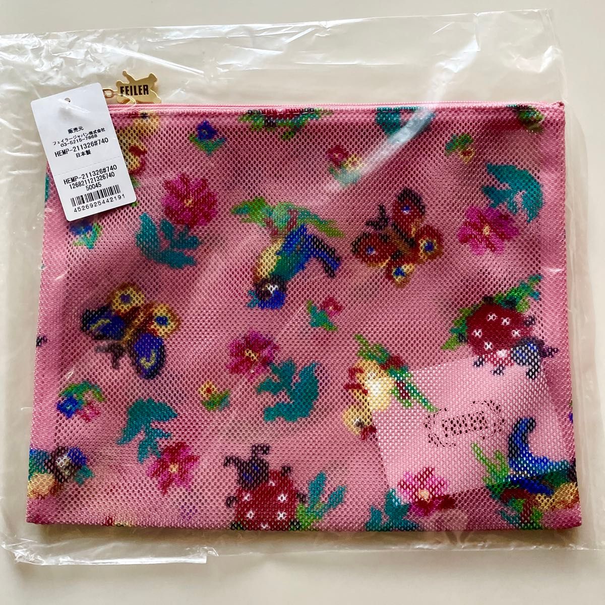 本日のみお値下げ 新品 フェイラー ハイジ メッシュポーチ 本日のみお値下げ 新品 フェイラー ハイジ メッシュポーチ
