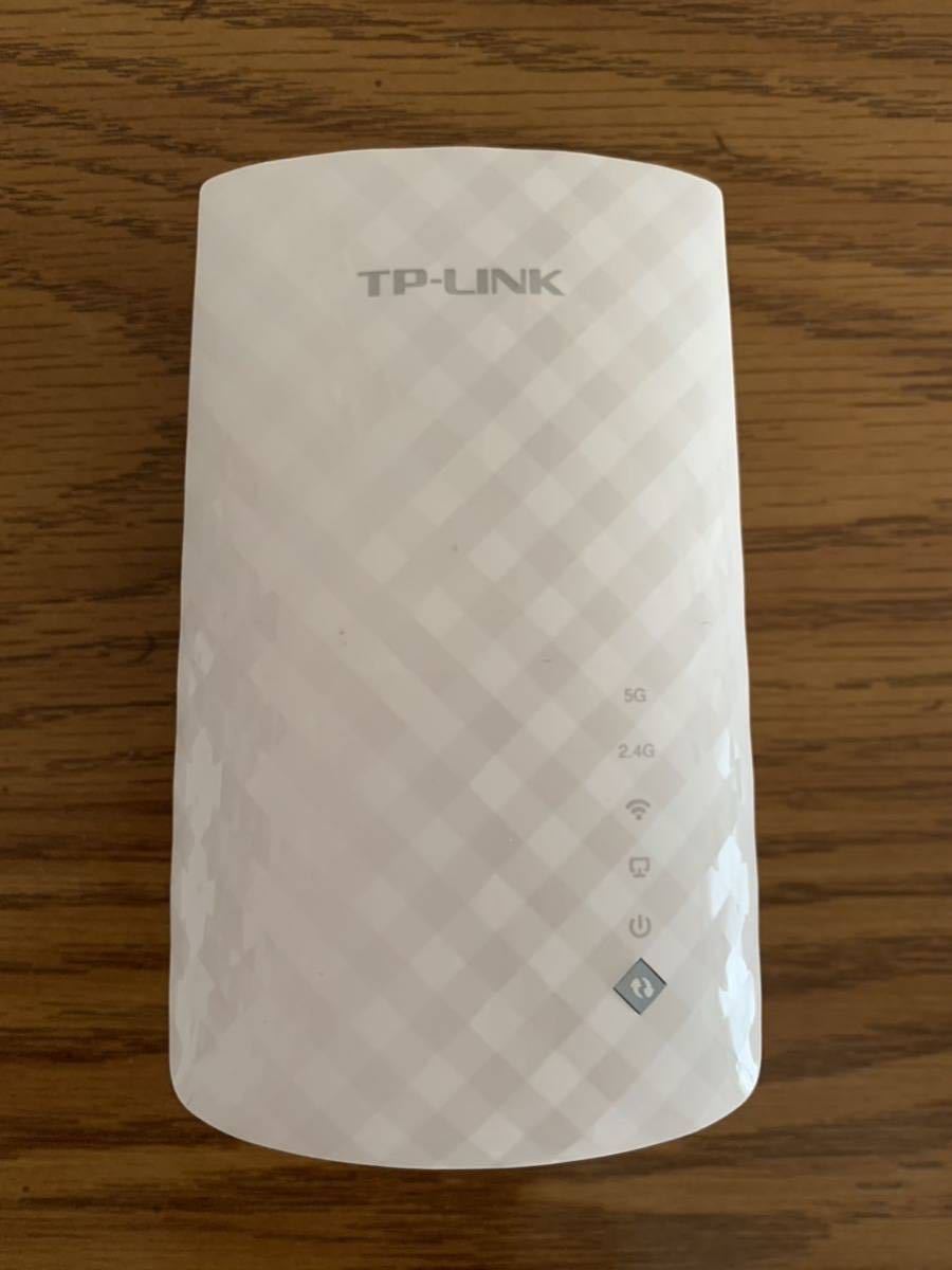 新品 TP-LINK 無線LAN中継器 AC750 WiFi レンジ エクステンダー ネットワーク拡張 RE200 イーサネット Ethernet メッシュ 有線 LAN ポート_画像2