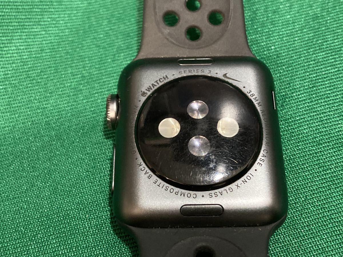 Apple Watch 3 NIKE 38MM GPS WM-50 ジャンク_画像4
