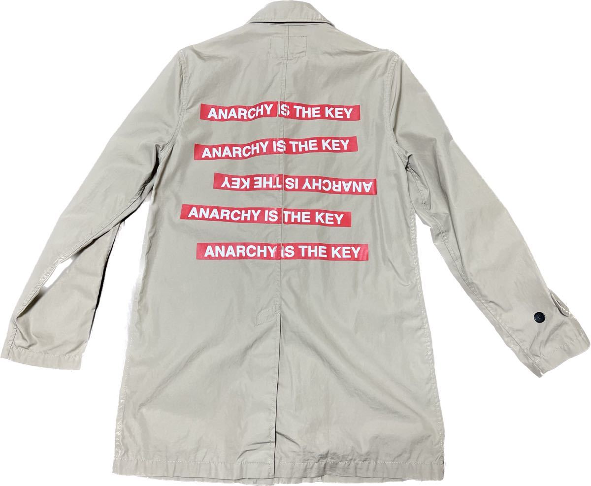 supreme undercover des trench comme anarchy key coat box garcons アンダーカバー トレンチ コート アナーキー