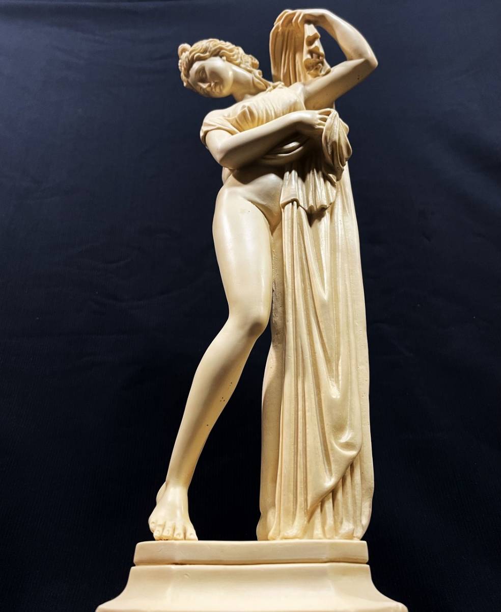 SCULPTOR A.SANTINI アンテルマ サンティーニ 西洋美術 彫刻 裸婦像 高さ約42.5cm 置物 オブジェ イタリア製 CLASSIC FIGURE MADE IN ITALY_画像2