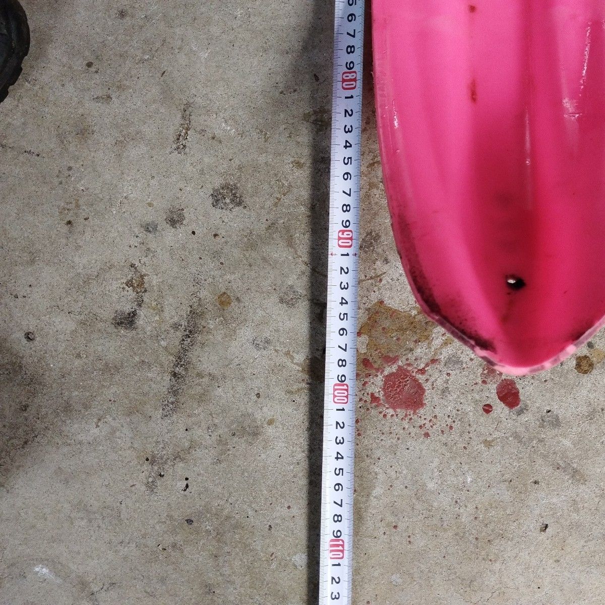 ヤマハ PZ480 スキー プラスチック 蛍光ピンク