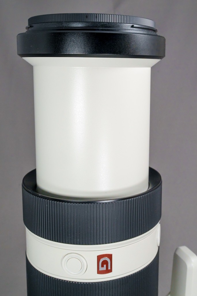 SONY FE 100-400mm F4.5-5.6 GM OSS SEL100400GM 保護フィルター レンズカバー フードカバー付 ソニー　望遠レンズ　美品_画像2