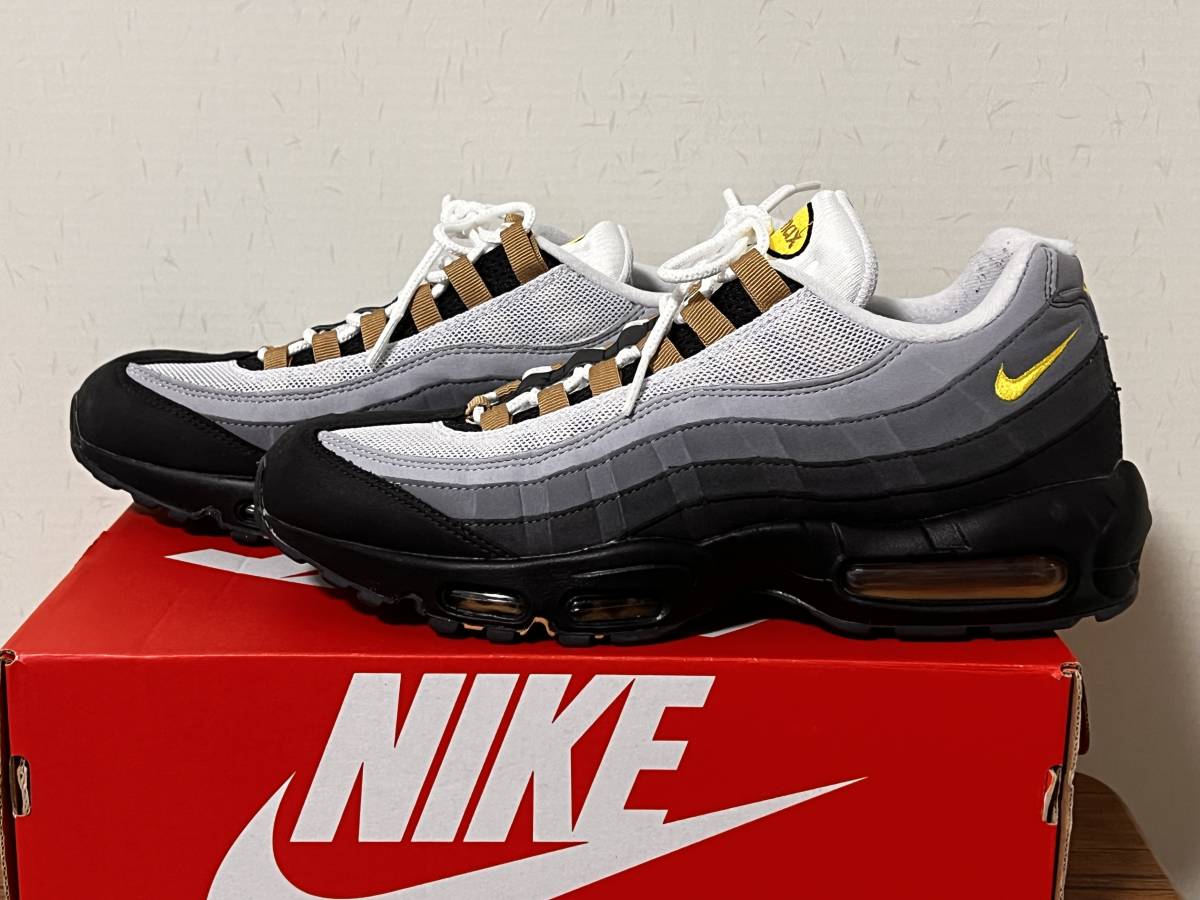 NIKE AIRMAX 95 エアマックス95　Icons　アイコンズ　DX4236-100 US11 29cm（ホワイト/ウルフグレー/クールグレー/イエローストライク）_画像2