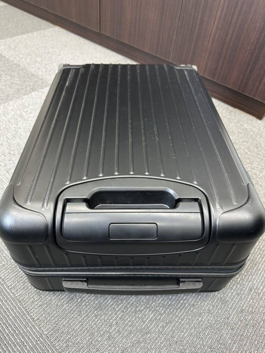 RIMOWA リモワ 正規品 スーツケース キャビン マットブラック_画像9