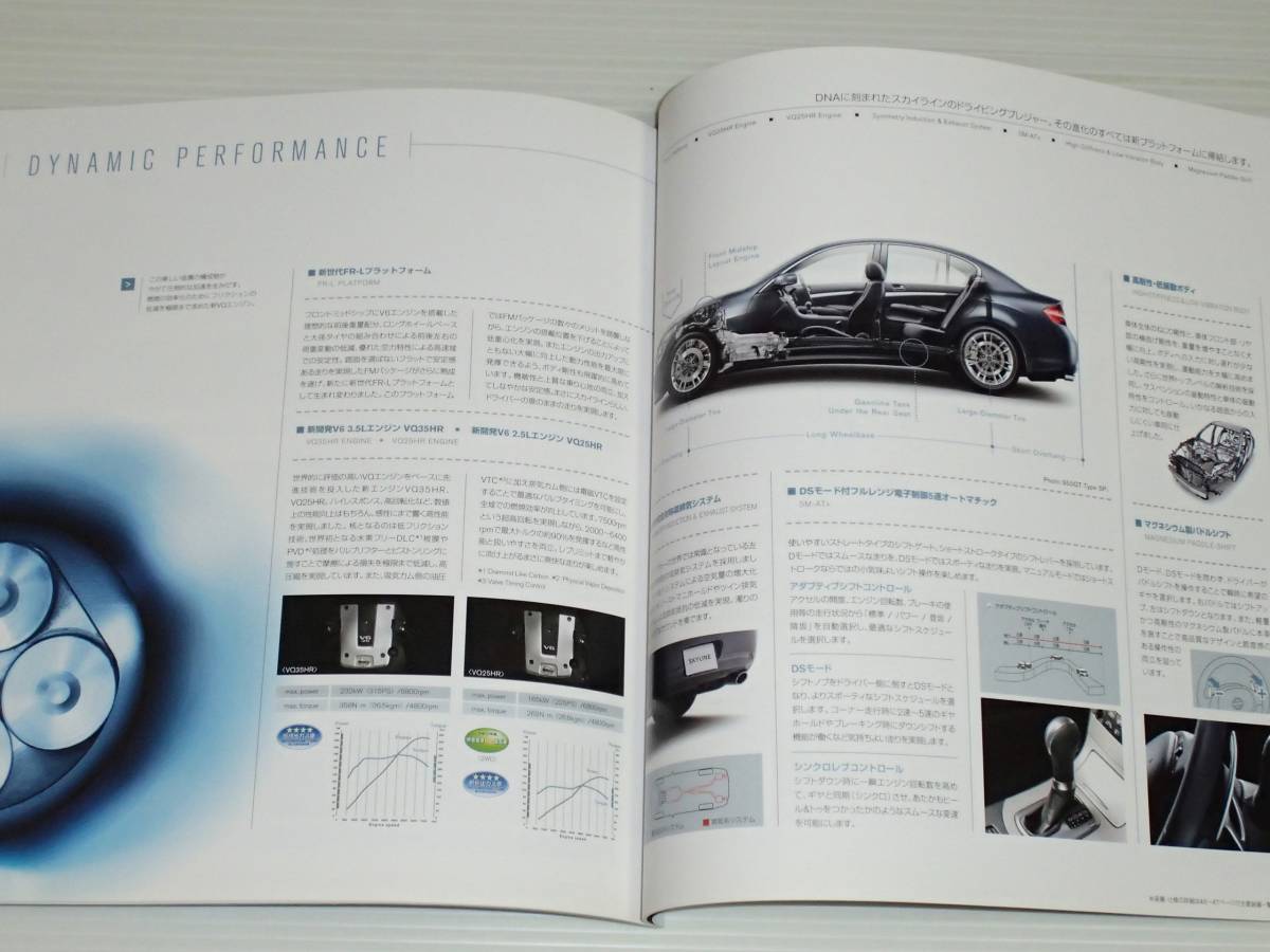 【カタログのみ】日産　V36　スカイライン　セダン　2007.7　オプションカタログ付き_画像6