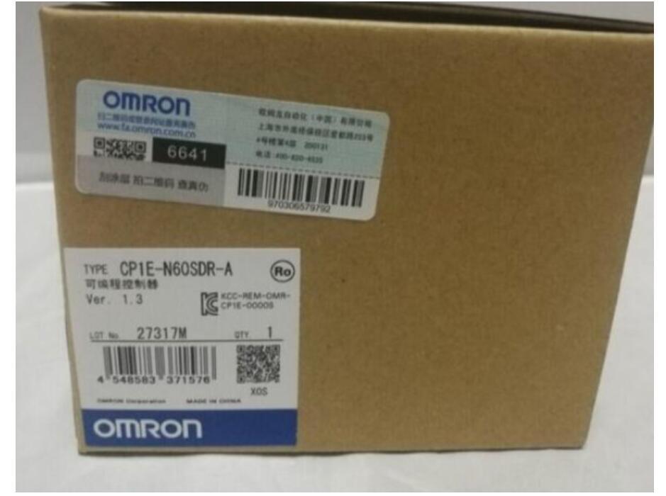 新品 OMRON/オムロン CP1E-N60SDR-A CPUユニット【６ヶ月保証】