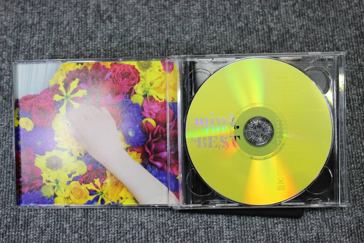 ●邦楽CD miwa / miwa THE BEST通常盤] キズあり 再生OK ゆうパケット一律230円_画像5