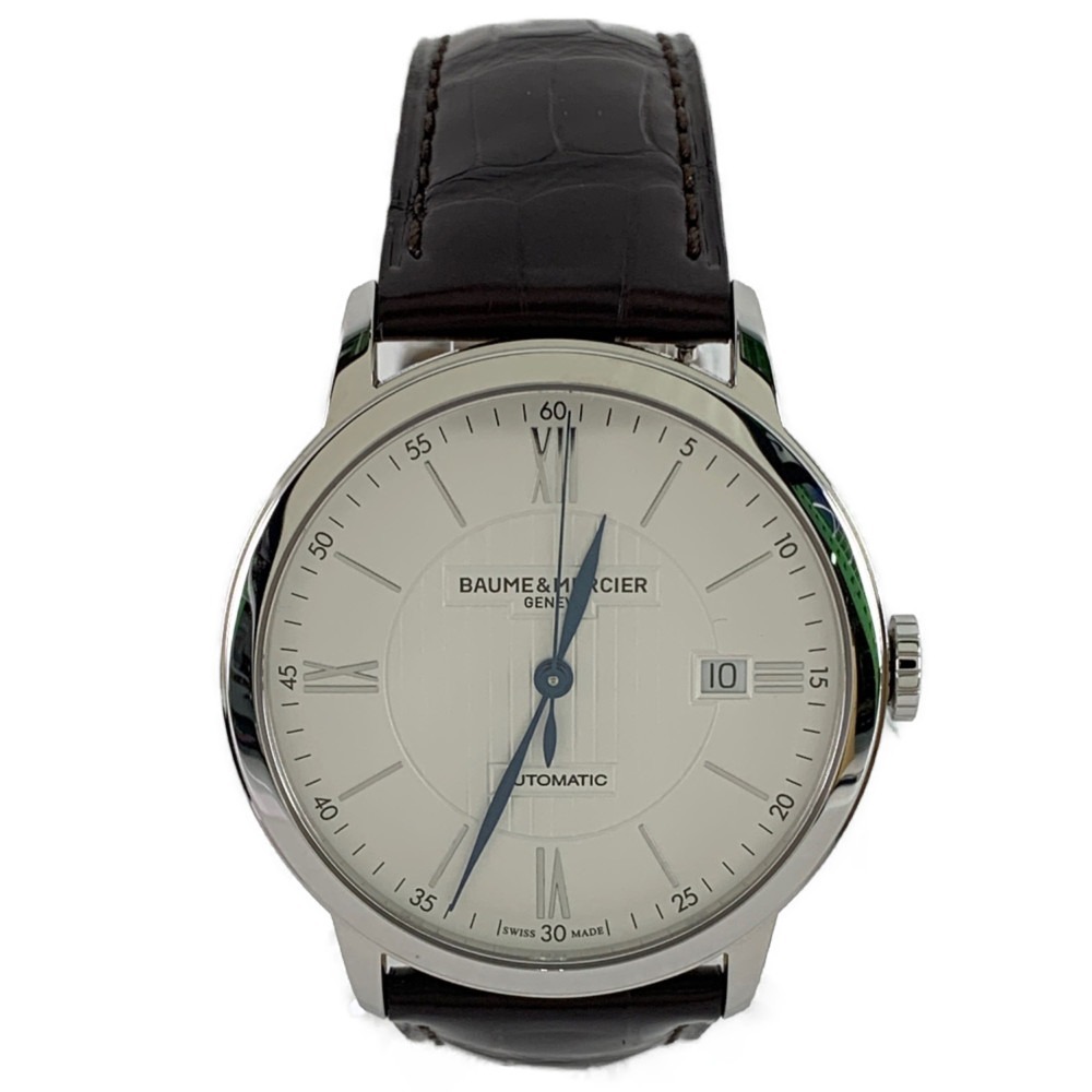 vv BAUME&amp;MERCIER Baum &amp;merusieklasima automatic MOA10214 remarkable wound . dirt none 