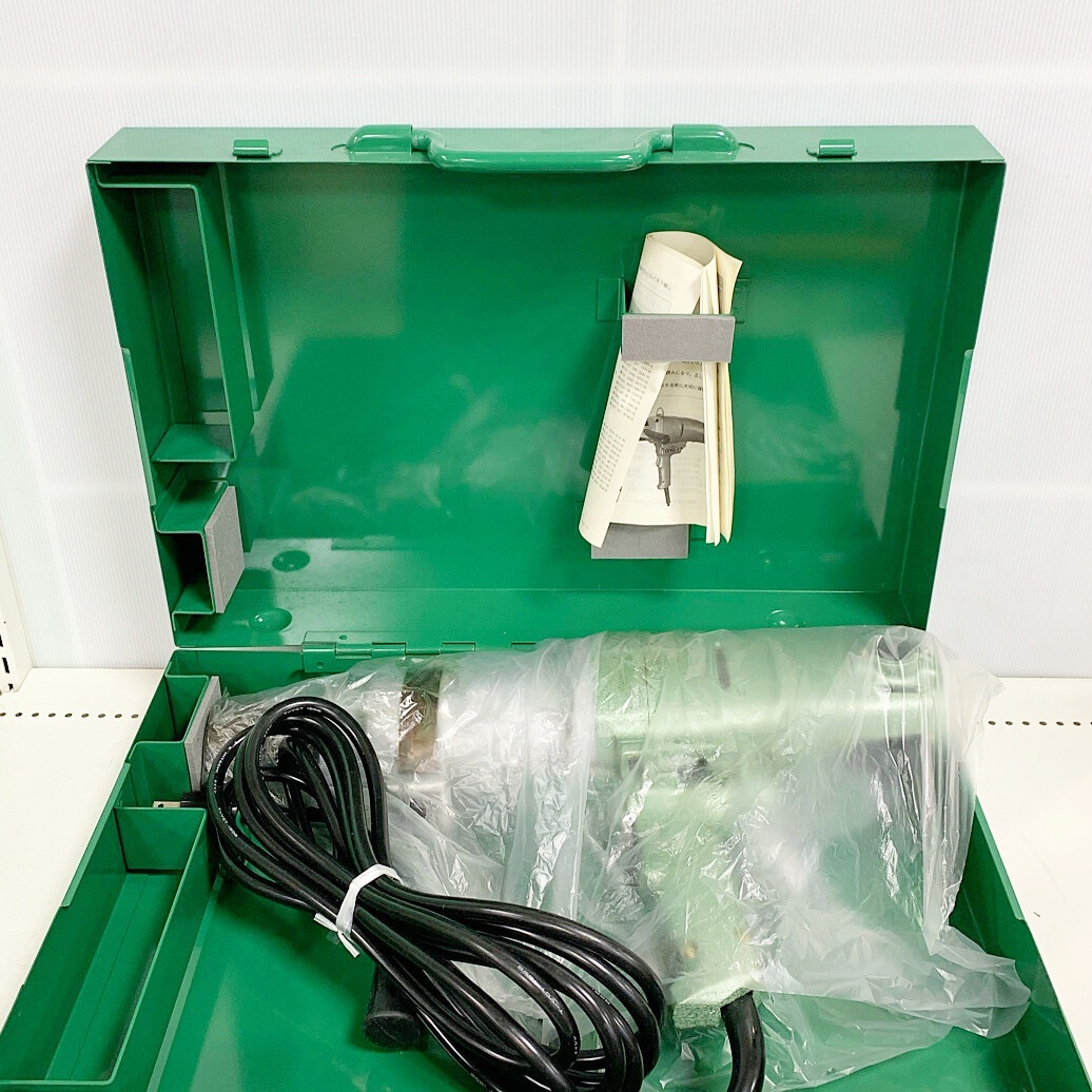 ♭♭ HITACHI 日立 25mm インパクトレンチ　ケース付　100V WH-25 【長期保管品】未使用品 目立った傷や汚れなし