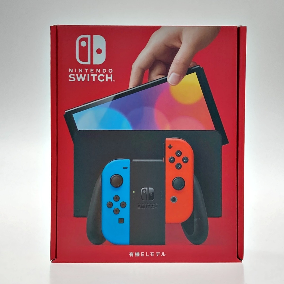 ☆☆ Nintendo 任天堂 Nintendo Switch 有機ELモデル ネオンブルー×ネオンレッド HEG-S-KABAA 未使用に近い