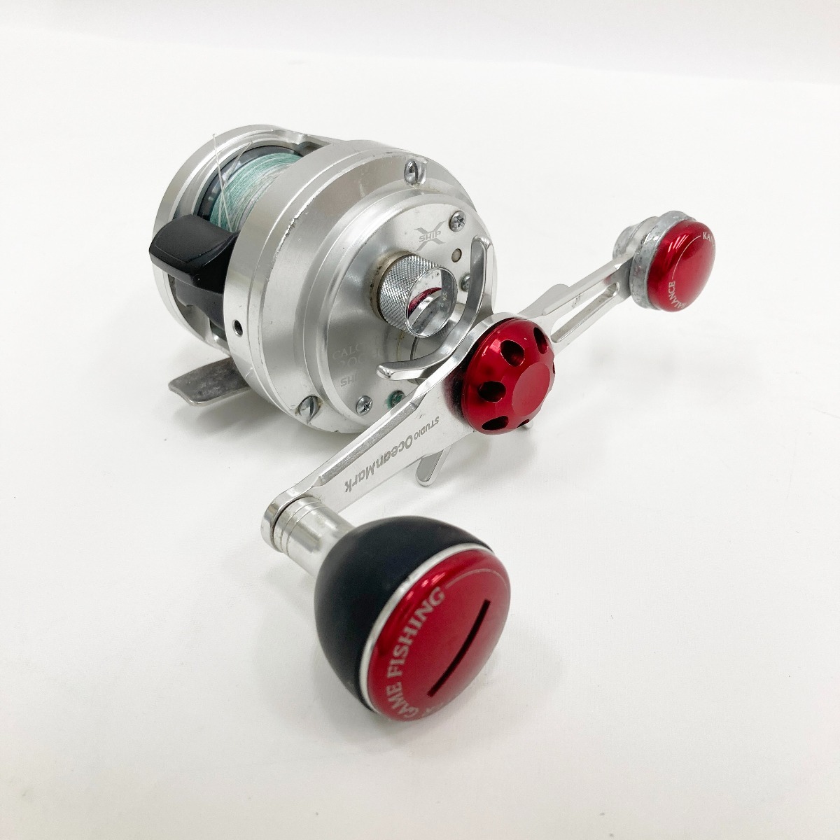 〇〇 SHIMANO シマノ OCEA CALCUTTA 11 オシアカルカッタ 200HG 右巻き 02778 ベイトリール 傷や汚れあり