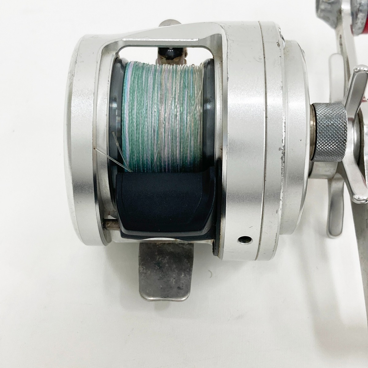 〇〇 SHIMANO シマノ OCEA CALCUTTA 11 オシアカルカッタ 200HG 右巻き 02778 ベイトリール 傷や汚れあり_画像2