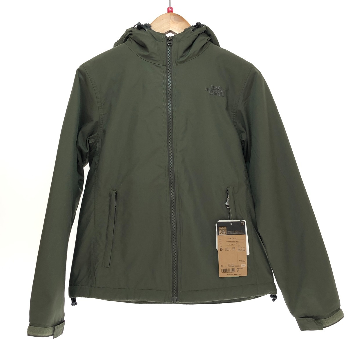 □□ THE NORTH FACE ザノースフェイス コンパクトノマドジャケット NPW71933 ニュートープ Ｍ 目立った傷や汚れなし