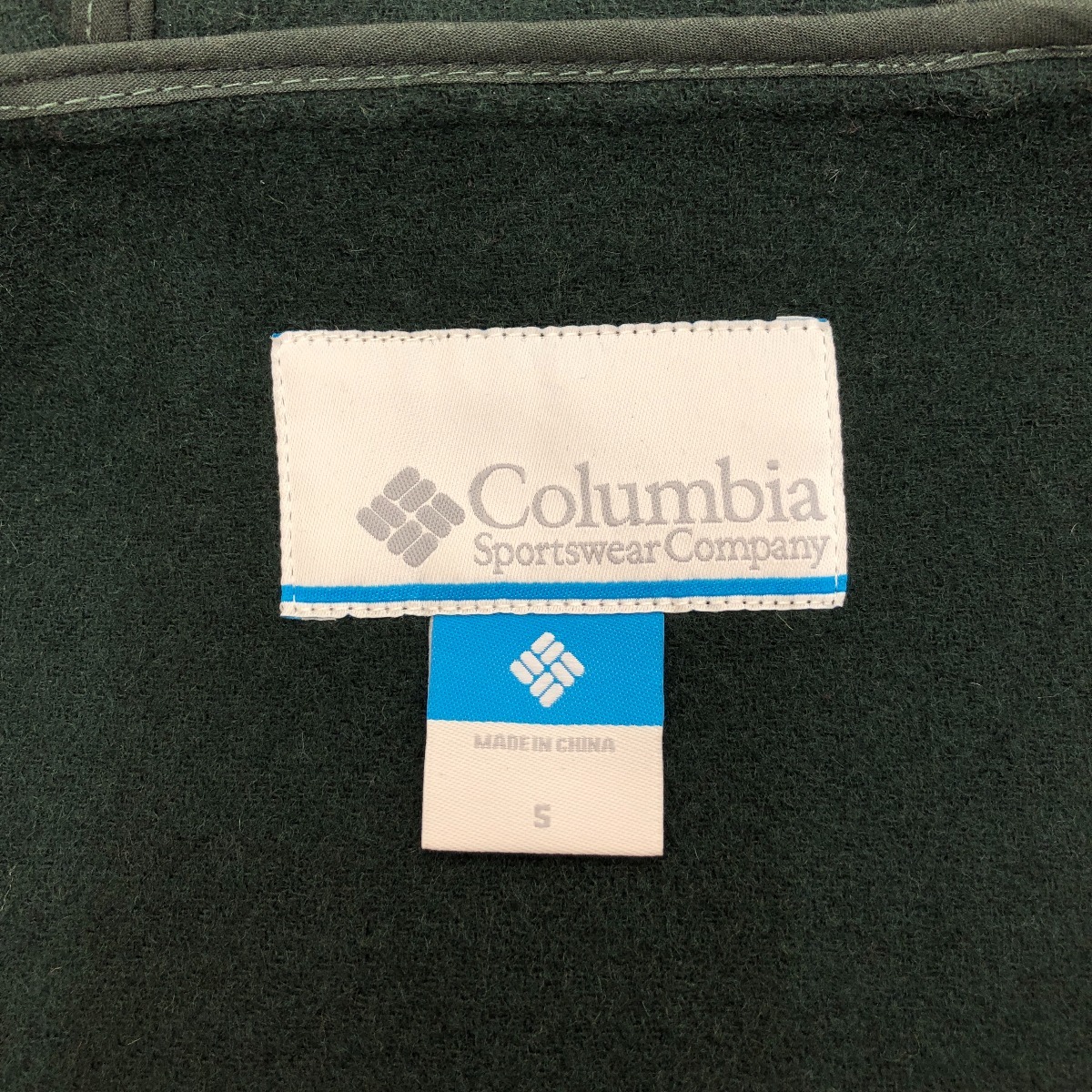 □□ Columbia コロンビア ハードウェルフーディー ジャケット Sサイズ PM3115 グリーン やや傷や汚れあり_画像9