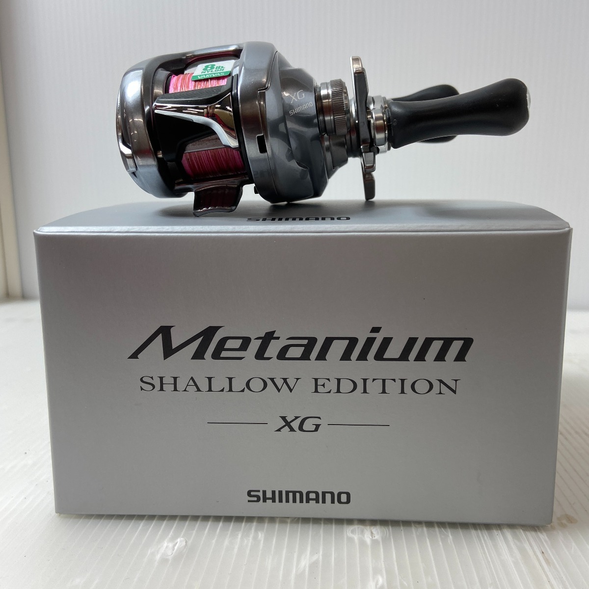 ΨΨ SHIMANO シマノ ベイトリール　22メタニウムシャローエディションXG　 0444815 箱付 やや傷や汚れあり