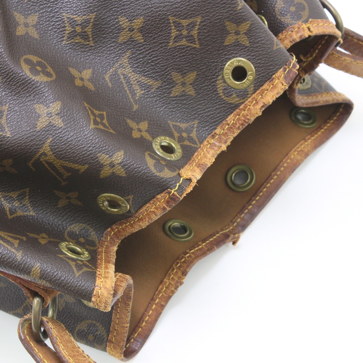 $$ LOUIS VUITTON ルイヴィトン モノグラム ノエ M42224 傷や汚れあり_画像3