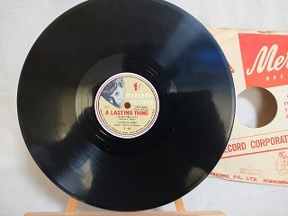 SP盤 レコード(78RPM) GEORGIA GIBBS ジョージア・ギブス 「KISS OF FIRE」/「A LASTING THING」J-41 MERCURY_画像5