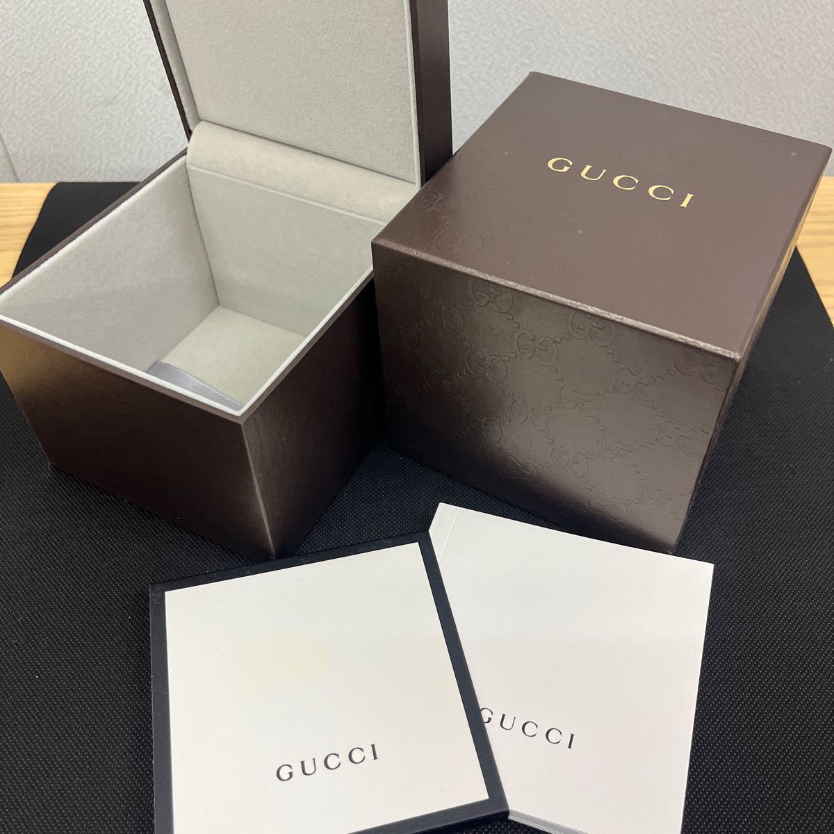 【稼動品】GUCCI グッチ 1400L ピンクシェル文字盤 クォーツ レディース 説明書 箱付き 腕時計 時計 231228_画像10