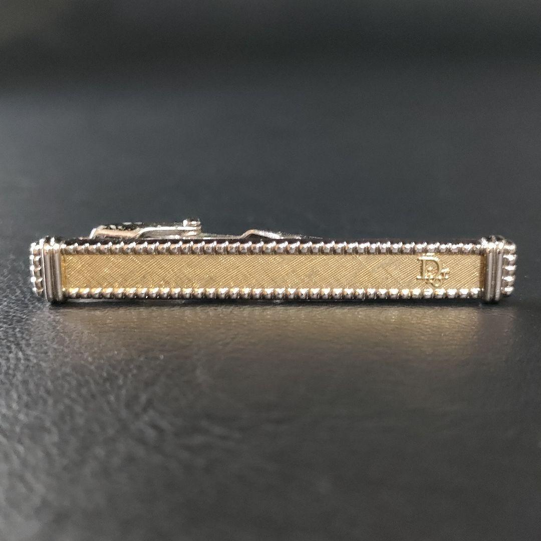 極美品】Dior ディオール カフス・タイピンセット ゴールド 極美品】Dior ディオール カフス・タイピンセット ゴールド
