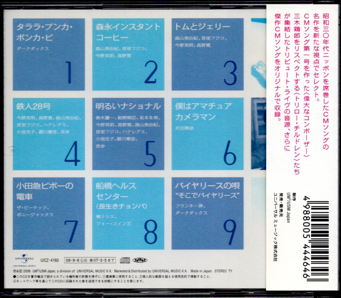 【中古CD】タララ プンカ ポンカ ピ/三木鶏郎グループ/細野晴臣 高野寛 フランキー堺 ハナレグミ 畠山美由紀 今野英明 楠トシエ 坂本冬美他_画像2