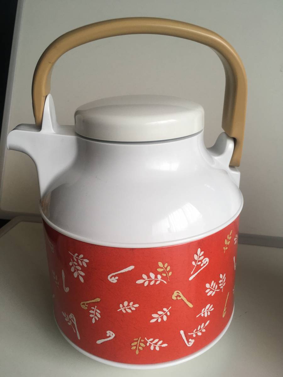 昭和レトロ ZOJIRUSHI 象印 魔法瓶 2点セット 和風 ポット VGW 昭和レトロ ZOJIRUSHI 象印 魔法瓶 2点セット 和風 ポット VGW