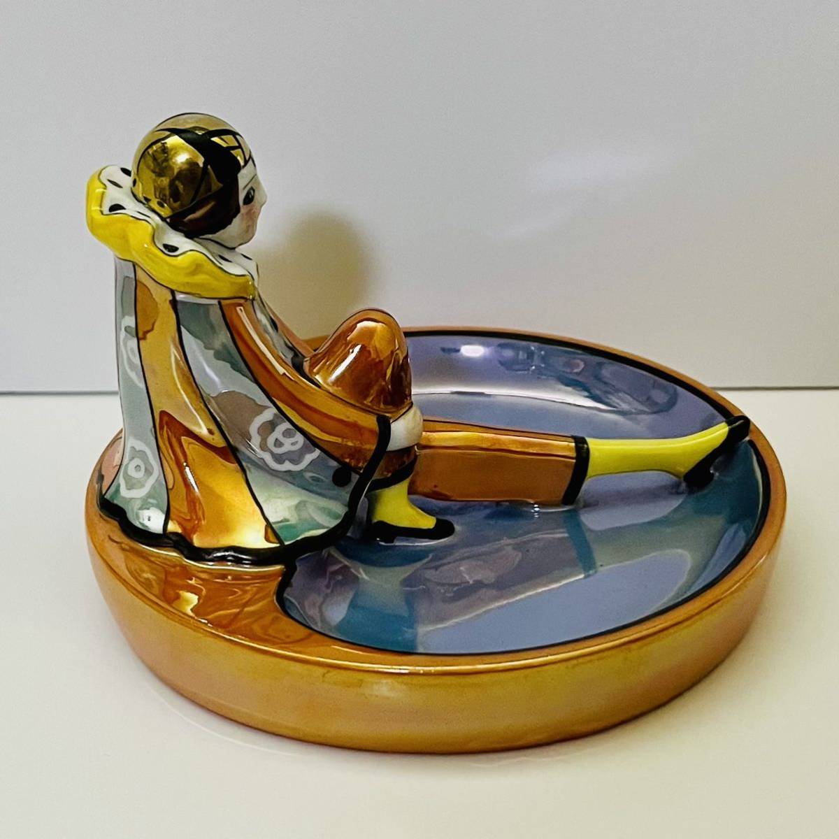 オールドノリタケ ノリタケ ピエロ ハーレクイン アールデコ オールドノリタケ ノリタケ ピエロ ハーレクイン アールデコ