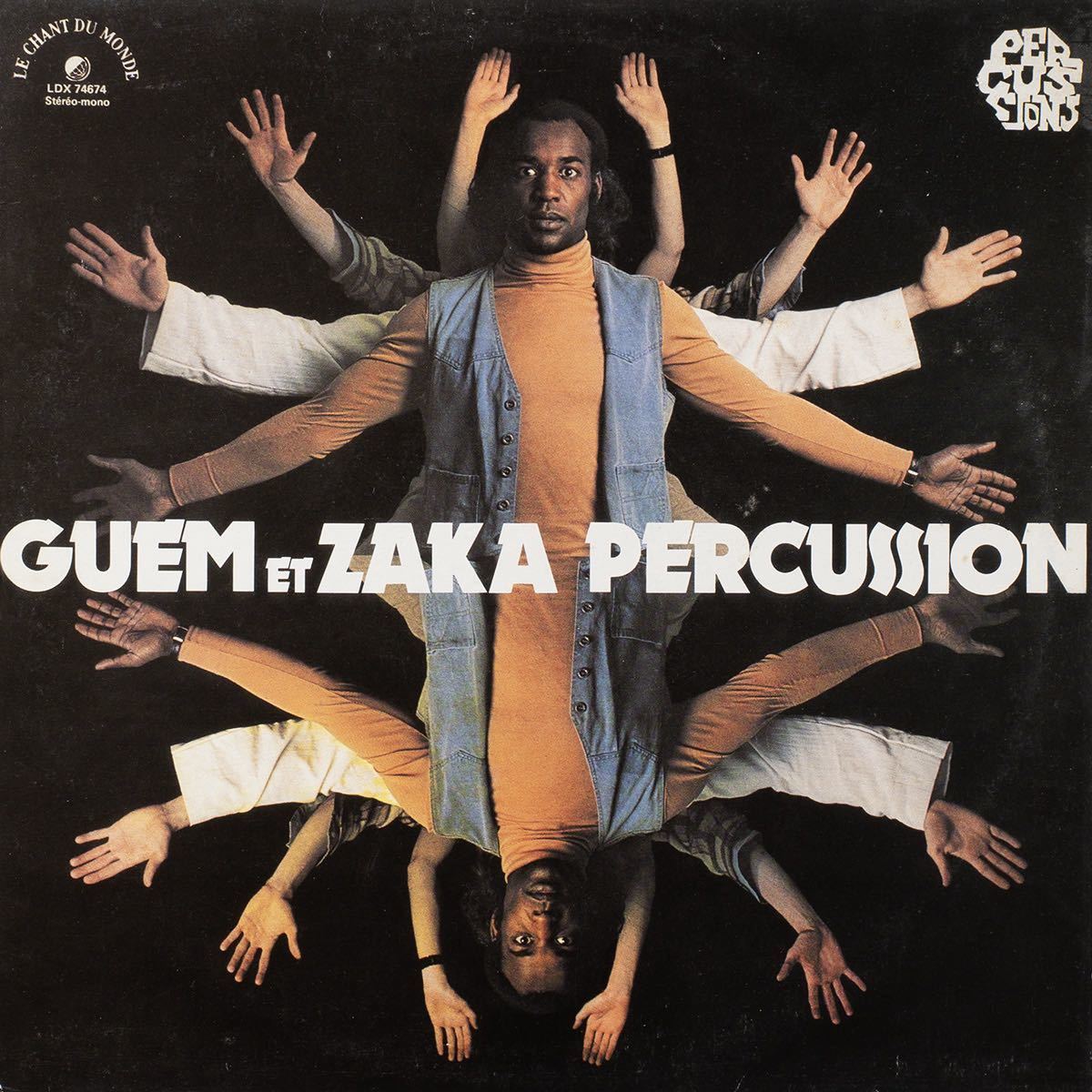 France 盤 Guem Et Zaka Percussion レコード_画像1