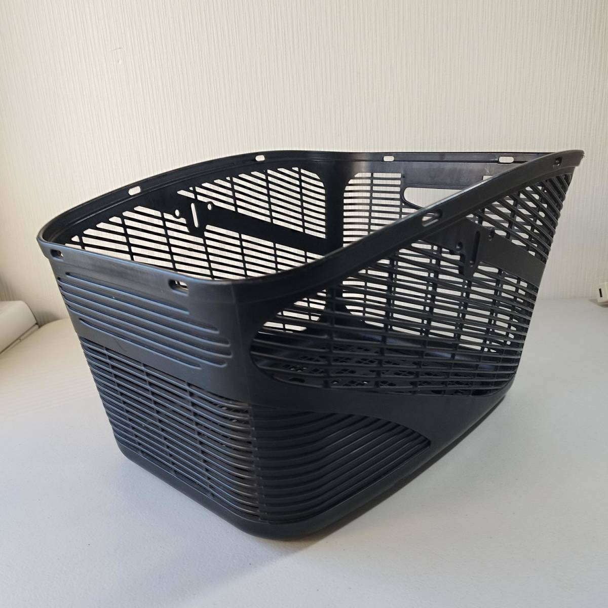 [ beautiful goods ]OGK technical research institute o-ji-ke- fashion large rear basket SB-011 black ... for basket bicycle 31L