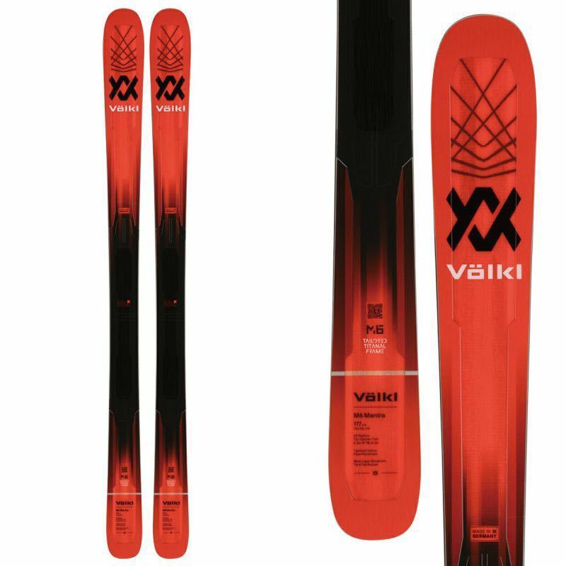 新品 未使用 VOLKL M6 MANTRA スキー板＋ビンディング（サイズフリー）177cm フォルクル M6 マントラ＋MARKER SQUIRE 11 TCX_画像1