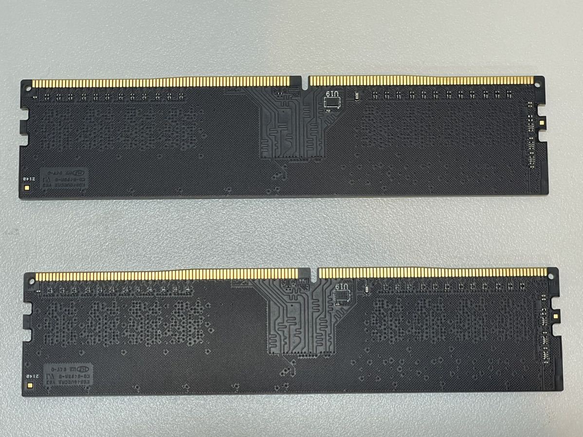W4U2666PS-8GC19 メモリ CFD Panram DDR4-2666 デスクトップ用メモリ 8GB 2枚組 動作確認済_画像3