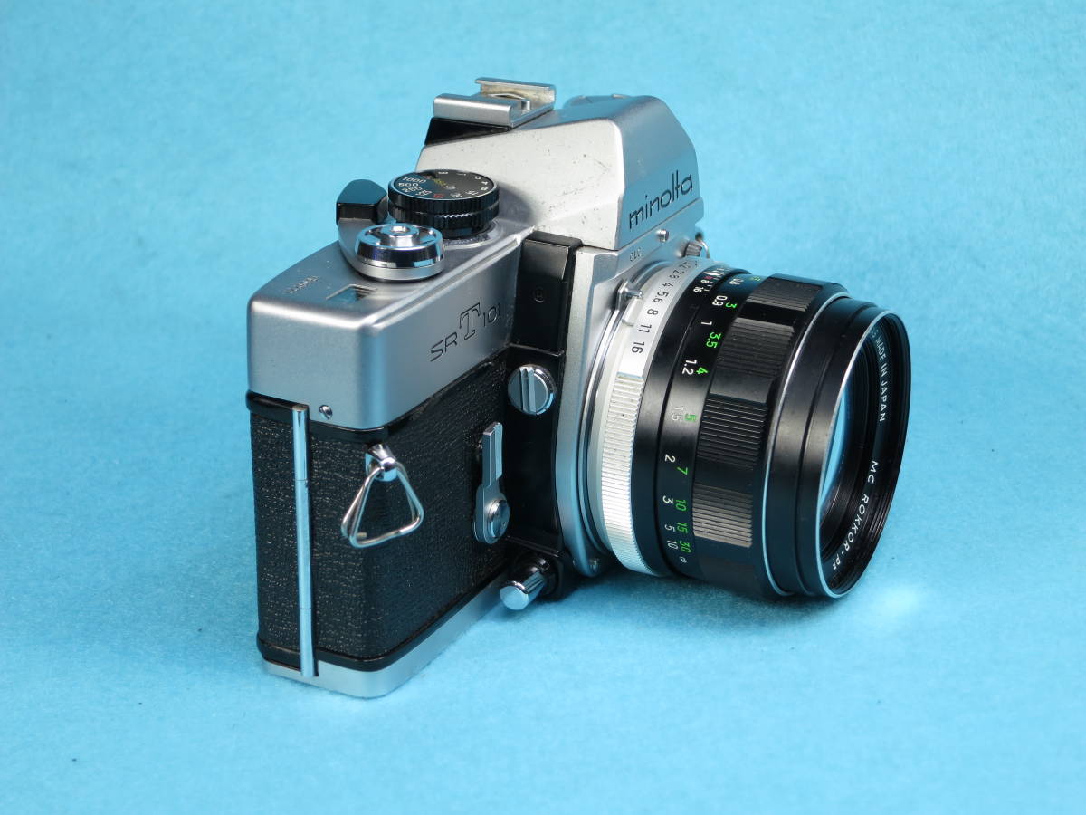 Minolta 一眼レフ ミノルタ　SRT101露出計も動作の良品_画像3