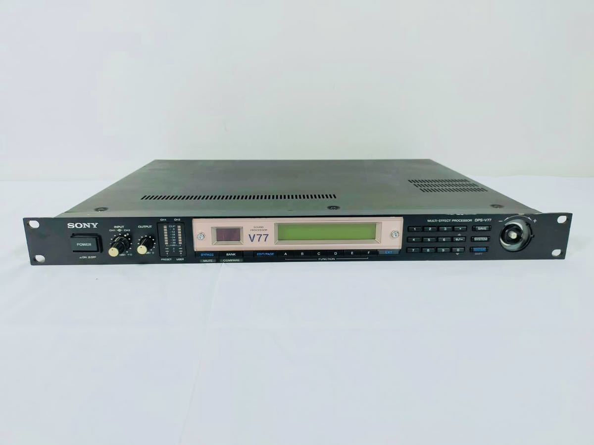 SONY ソニー DPS-V77 マルチエフェクター MULTI-EFFECT PROCESSOR_画像1