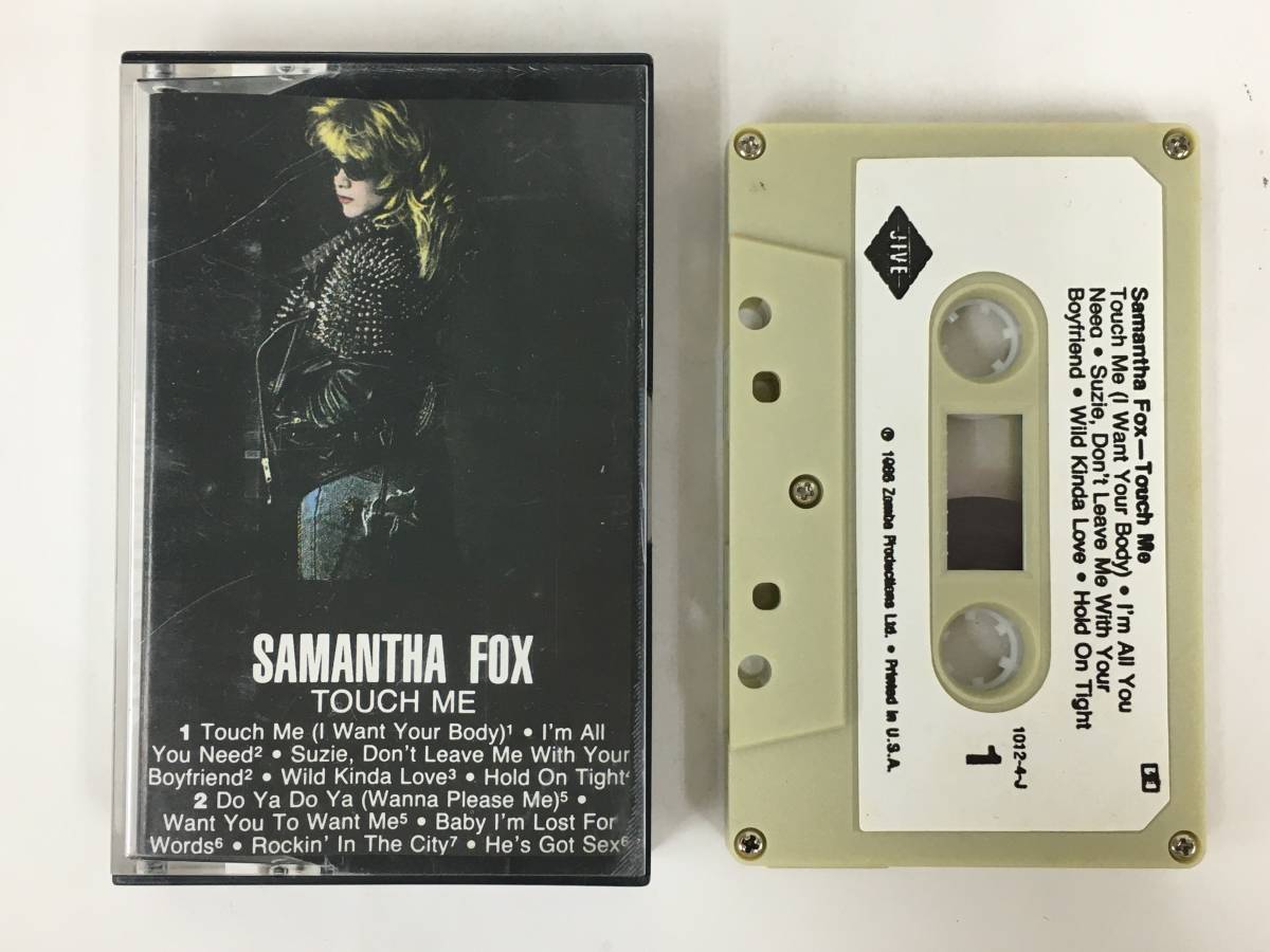 ■□S869 SAMANTHA FOX サマンサ・フォックス TOUCH ME タッチ・ミー カセットテープ□■_画像5