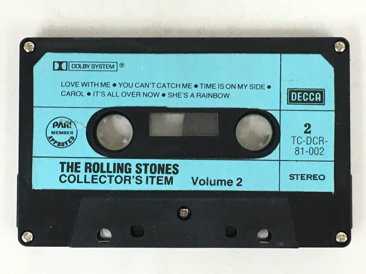 ■□T031 THE ROLLING STONES ローリング・ストーンズ COLLECTOR'S ITEM VOL.2 カセットテープ□■_画像7