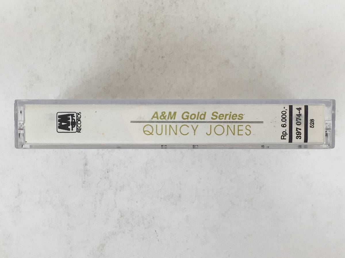 ■□T069 QUINCY JONES クインシー・ジョーンズ A&M Gold Series カセットテープ□■の画像2