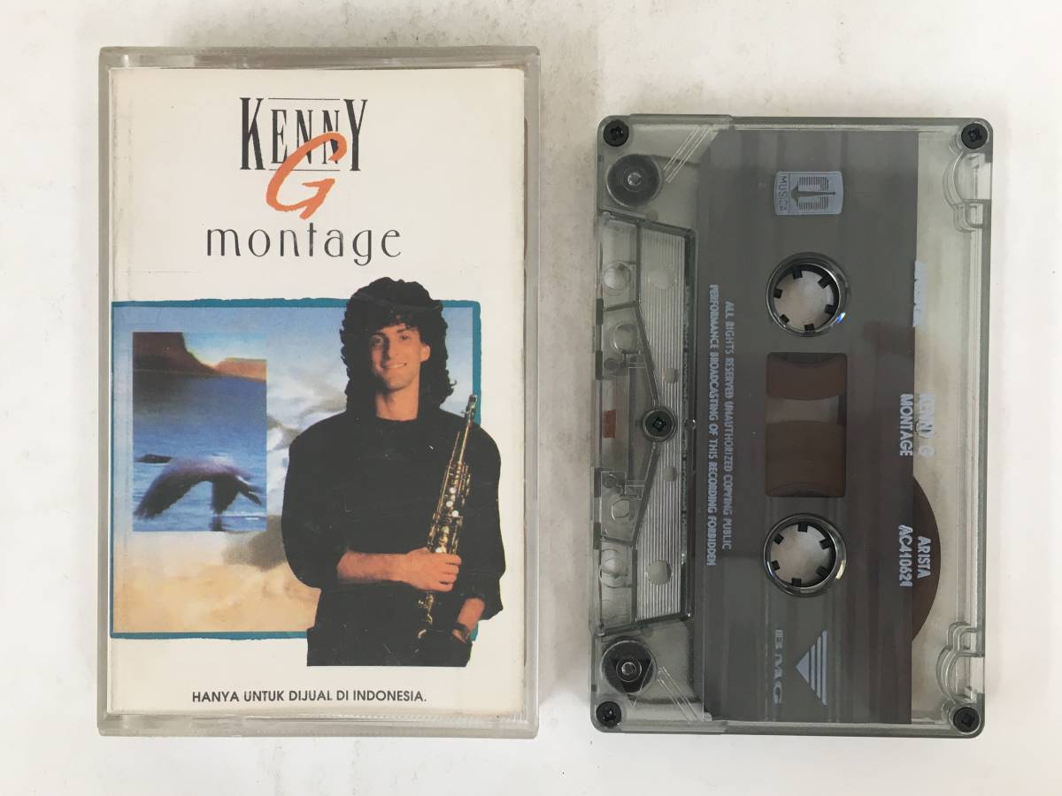 ■□T070 KENNY G ケニーG MONTAGE カセットテープ□■_画像5