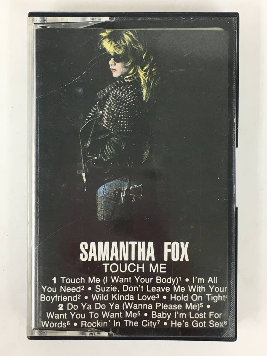 ■□S869 SAMANTHA FOX サマンサ・フォックス TOUCH ME タッチ・ミー カセットテープ□■_画像1