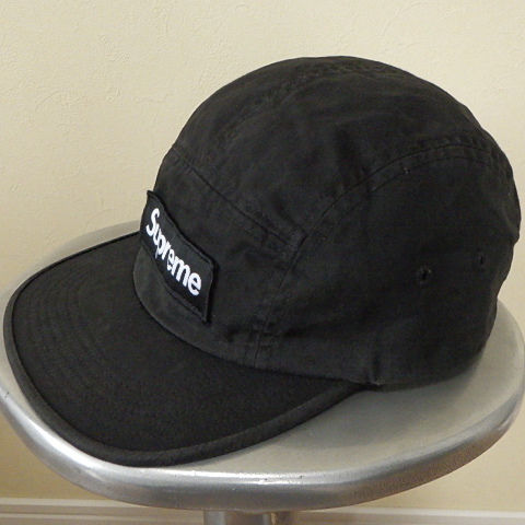 ★ Supreme シュプリーム Military Camp Cap ミリタリー キャンプキャップ キャップ box logo ボックスロゴ (ブラック黒)GGDH_画像2