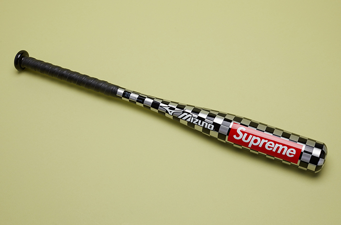 ★ 14SS Supreme シュプリーム Mizuno Aluminum Youth Baseball Bat ミズノ アルミニウム 少年野球 ベースボール 金属 バット box logo 銀_参考画像