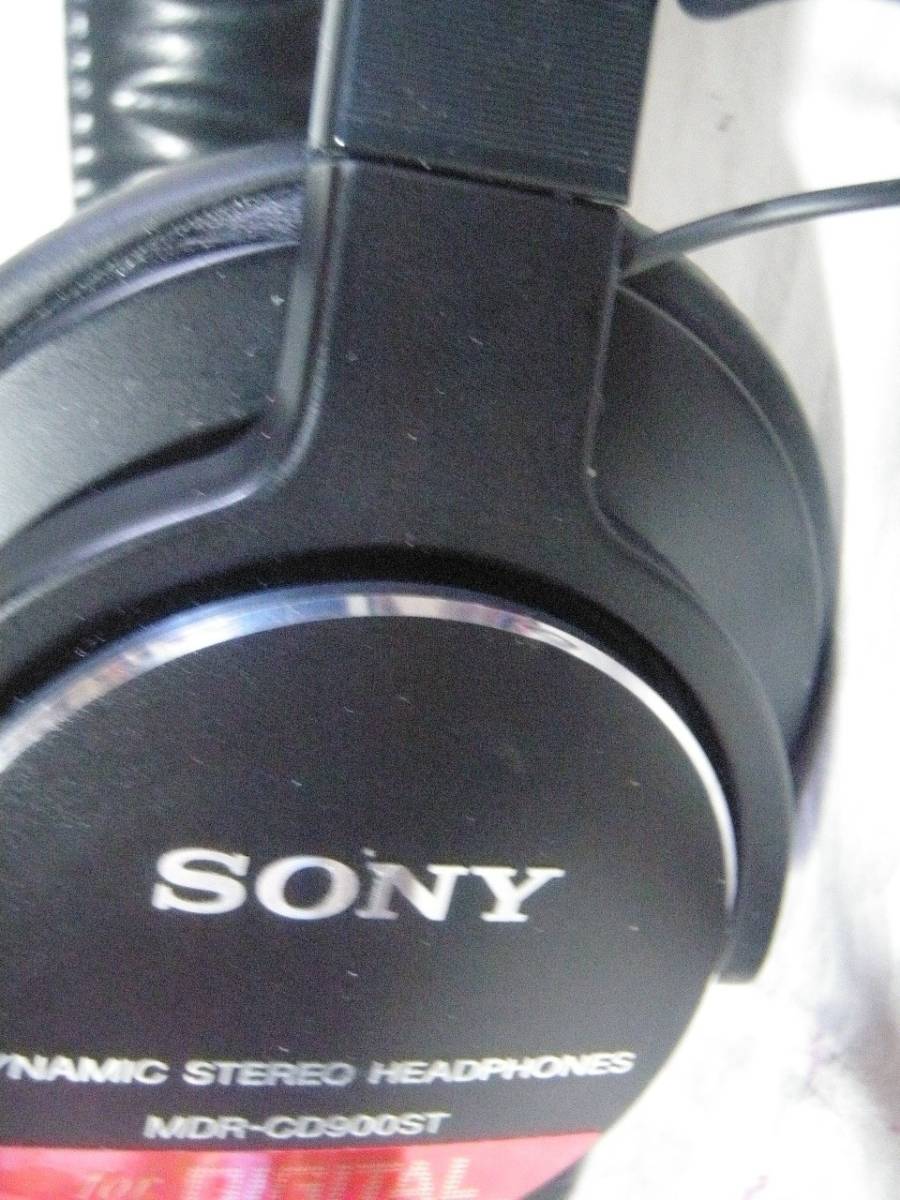 SONY MDR-CD900ST 美品　音出確認済 モニターヘッドホン　82 _画像9
