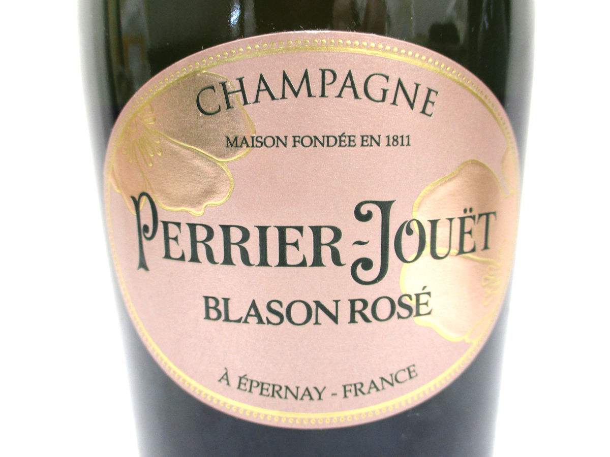 【大黒屋】ペリエ ジュエ ブラソン・ロゼ ☆ PERRIER JOUET BLASON ROSE ☆ シャンパン 2本 ☆ 750ml/12.5% ☆ 未開栓_画像3