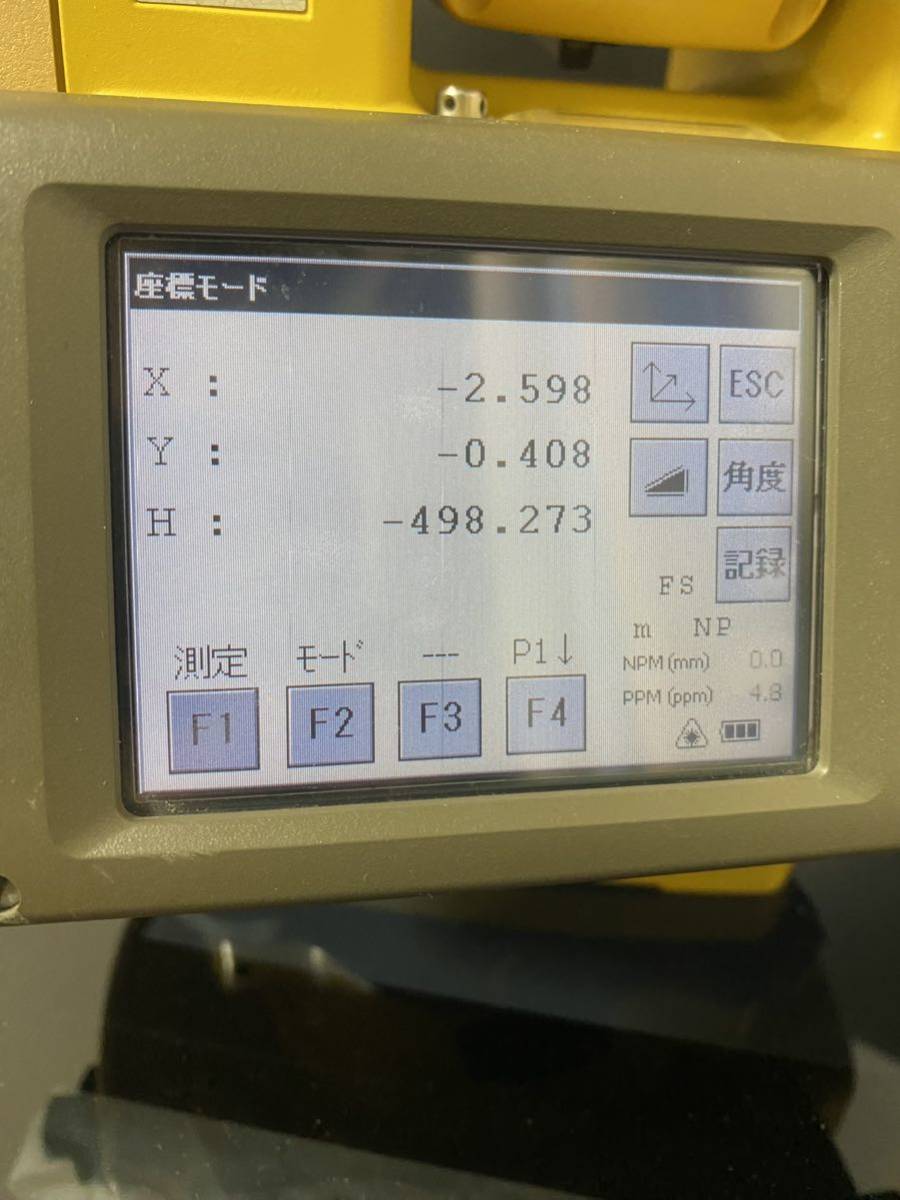 TOPCON トータルステーション GPT 7003 測量機 ノンプリズム_画像7