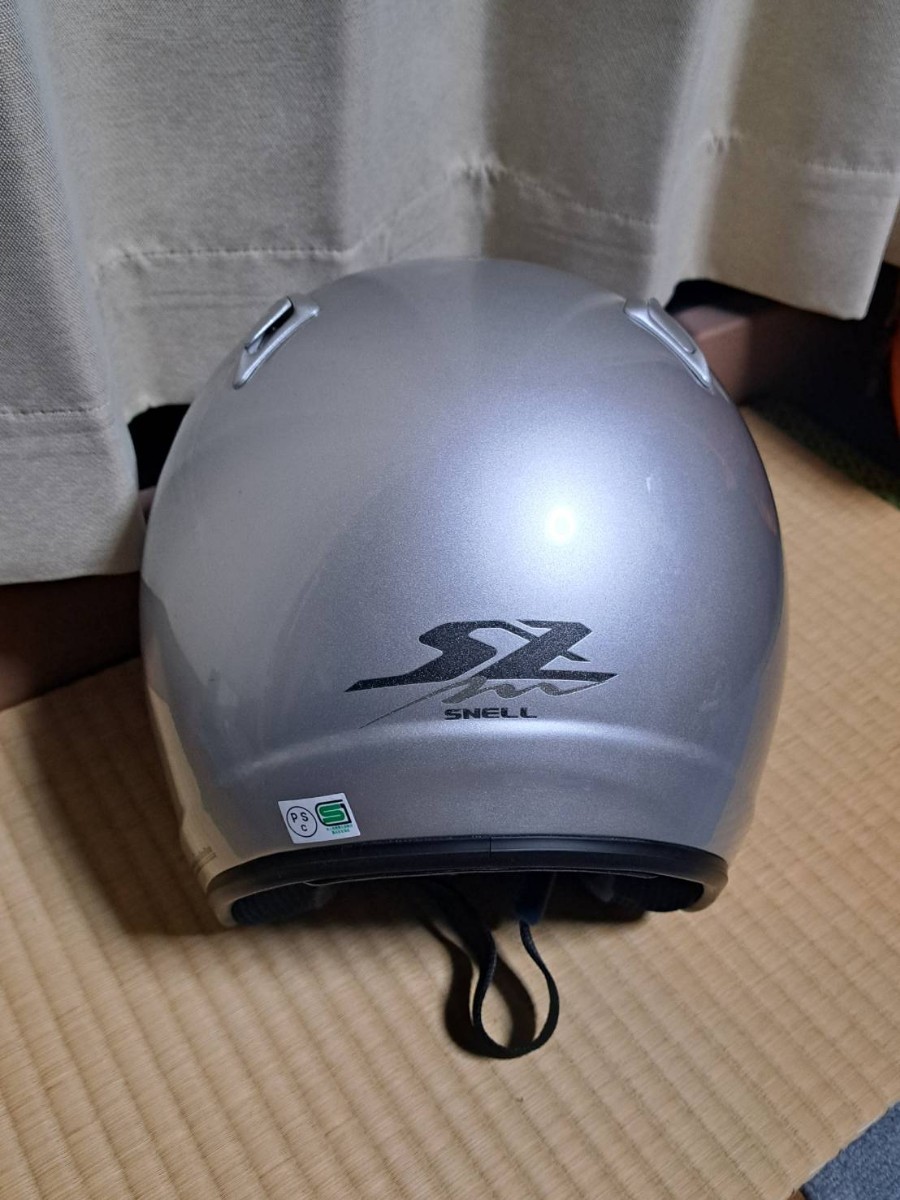 [アライ・ジェットヘルメット]　Arai　SZ-m　SNELL　■XL　(61cm～62cm)　■オリジナル袋付き　[231216]_画像4