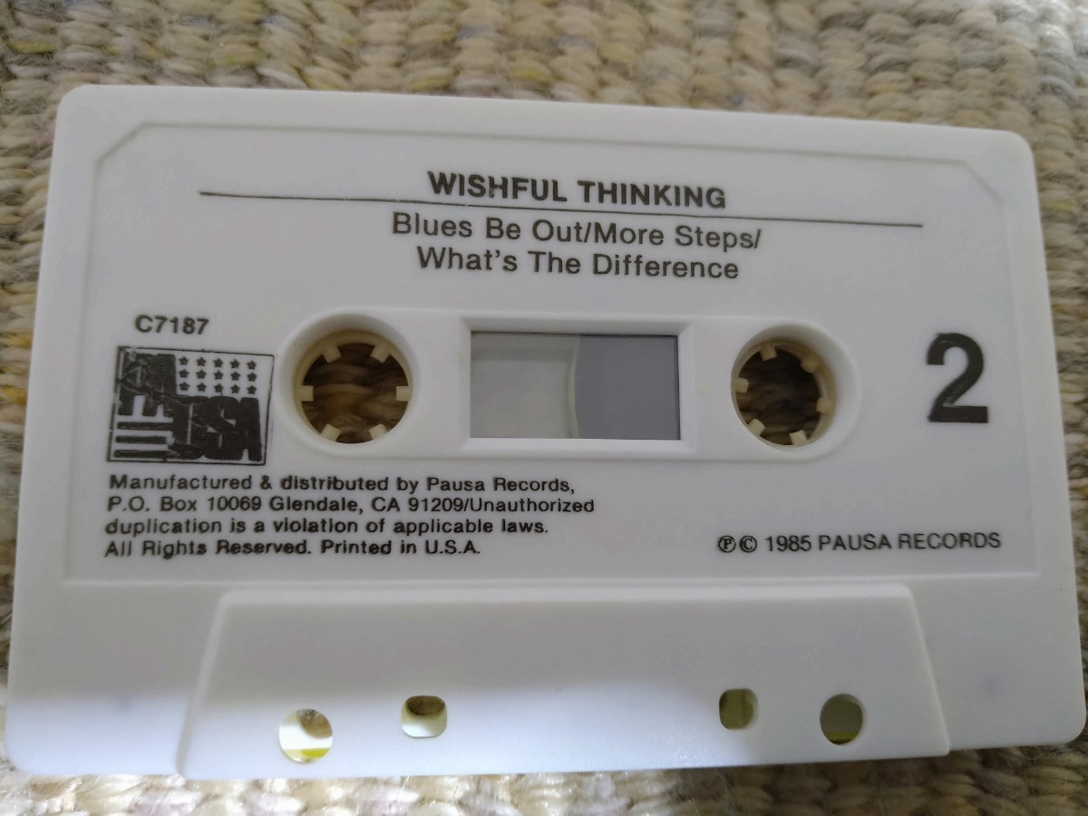[ foreign record cassette ]* Wish full *sin King WISHFUL THINKING ** Jazz / Fusion [ cassette great number sale middle...]