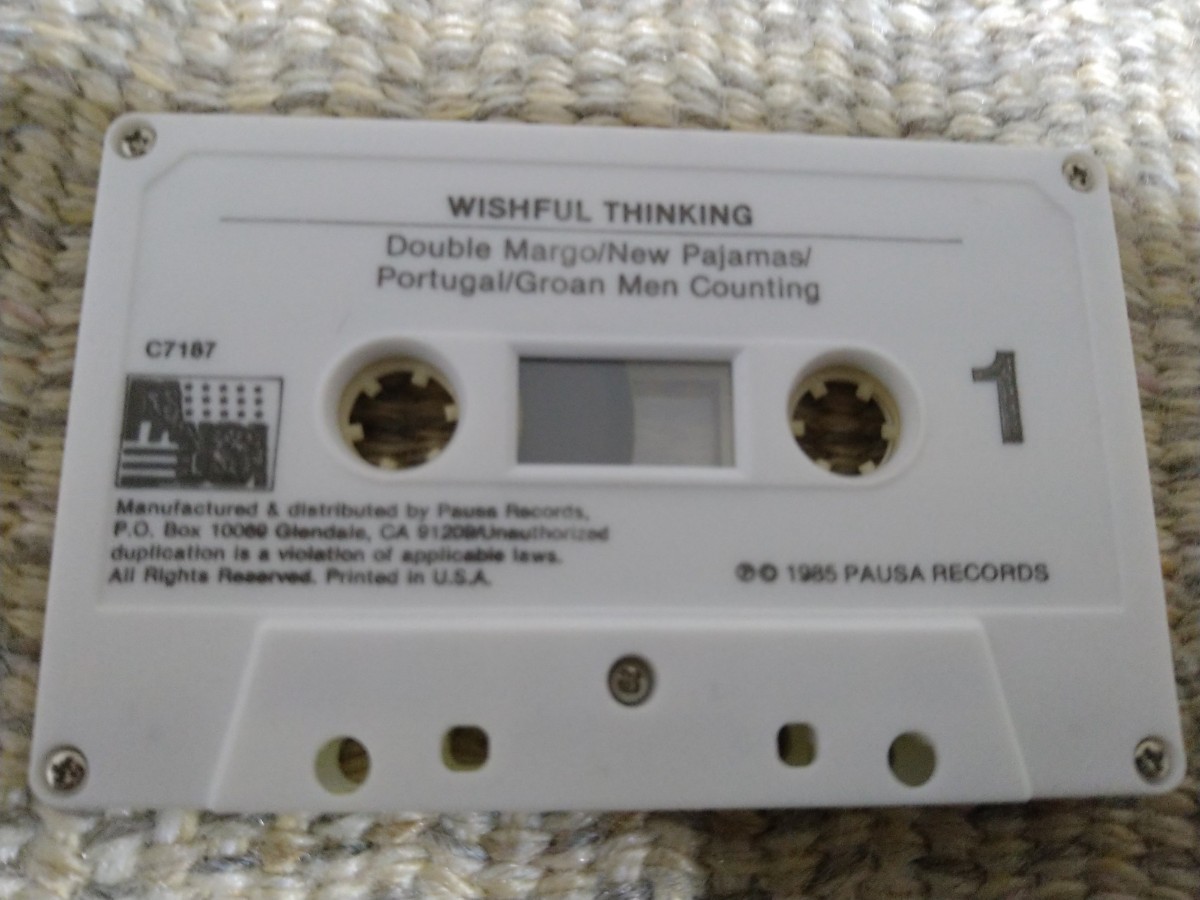 [ foreign record cassette ]* Wish full *sin King WISHFUL THINKING ** Jazz / Fusion [ cassette great number sale middle...]