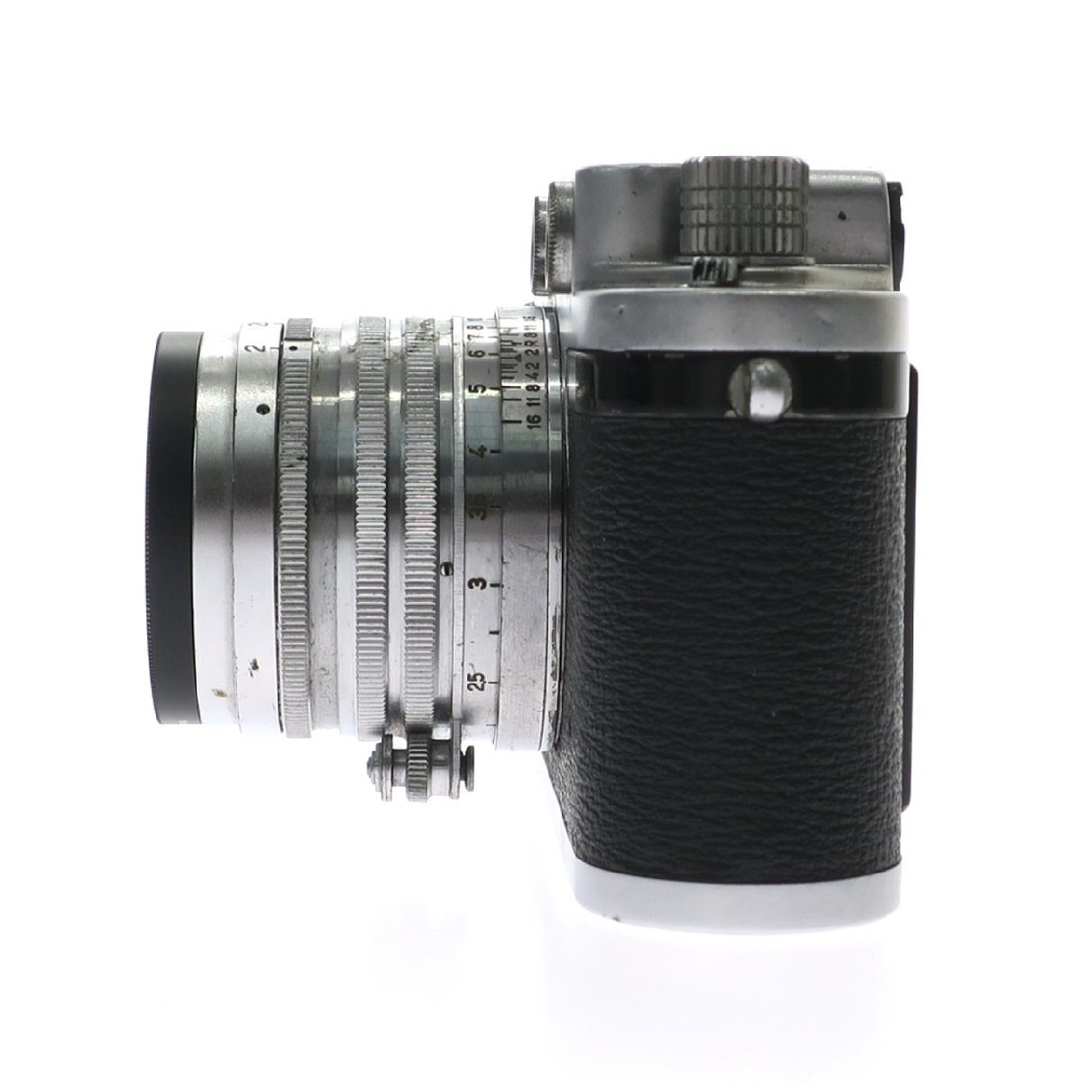 1円スタート Nicca ニッカ Type-5 タイプ5 レンジファインダーカメラ フィルムカメラ NIKKOR-H.C 1:2 f=5cm 電化製品 家電 動作未確認_画像5